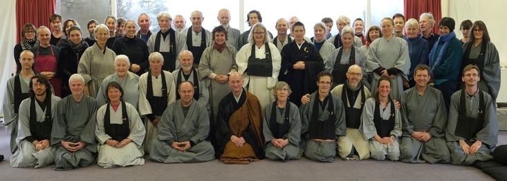 Zen Meditation Sesshin participants July 2016
